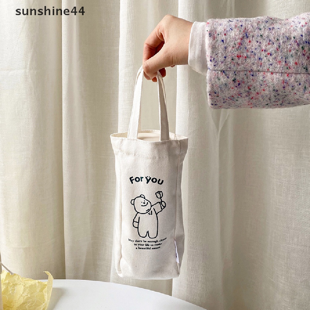 Sunshine Botol Minum Thermos Portable Gaya Korea Kapasitas Besar Anti Bocor