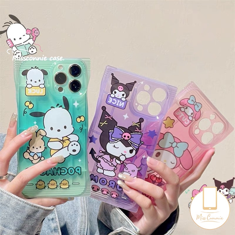 Soft Case TPU Motif Kartun Pochacco Melody Untuk IPhone 7Plus 8Plus 11 12 13 14 Pro Max XR 7 6 6s 8 Plus X Xs Max SE 2020