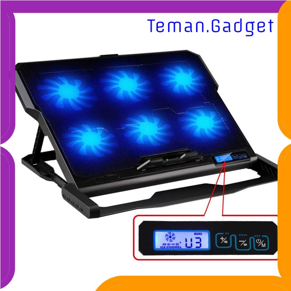 TG - AE ICE COOREL Cooling Pad Laptop 6 Fan - K6