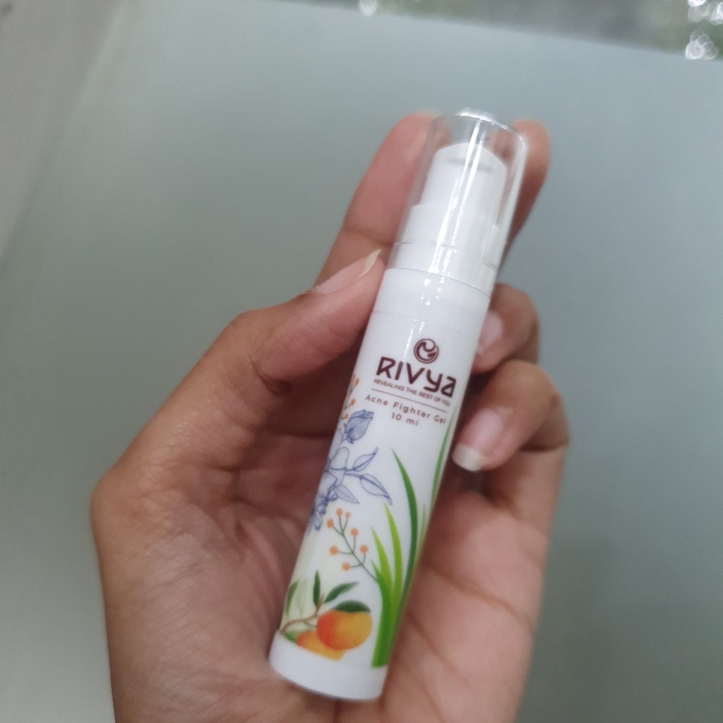 RIVYA Acne Fighter Gel 10ml BPOM - Amaze_Kosmetik