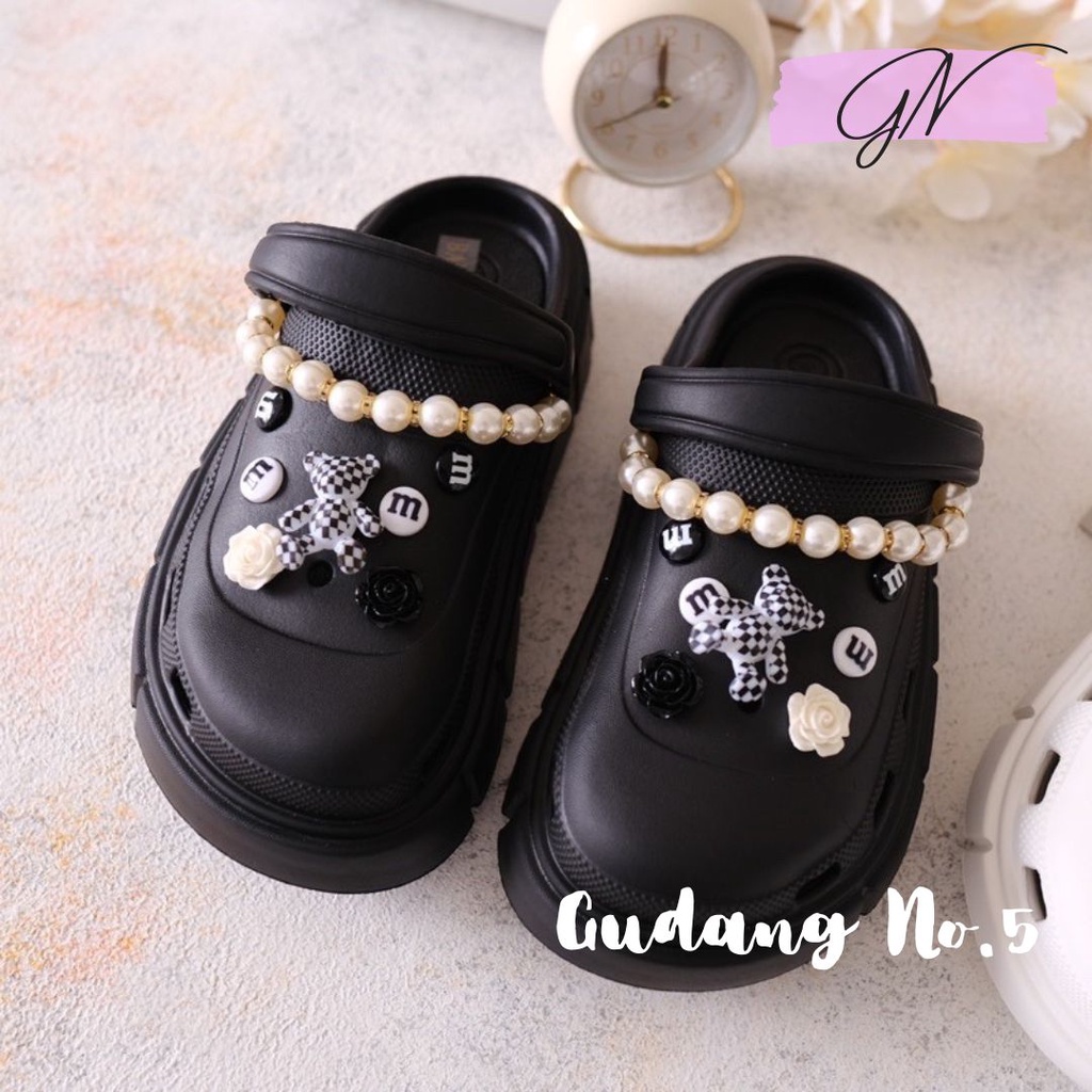 GN-8196 Sandal Baim Wanita Impor Sandal Fuji Bahan EVA Rubber Anti Slip