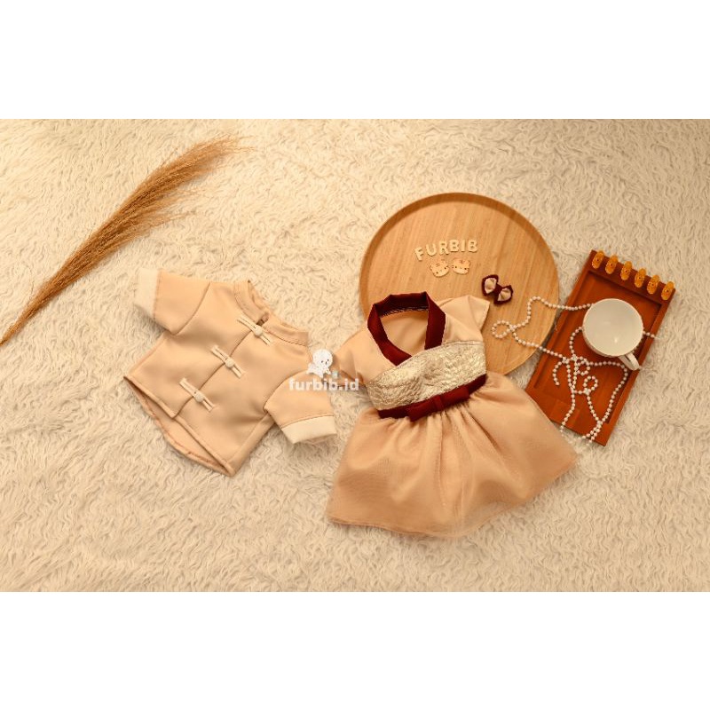 Furbib.id Xoxo Dress and Xoxo Boyshirt