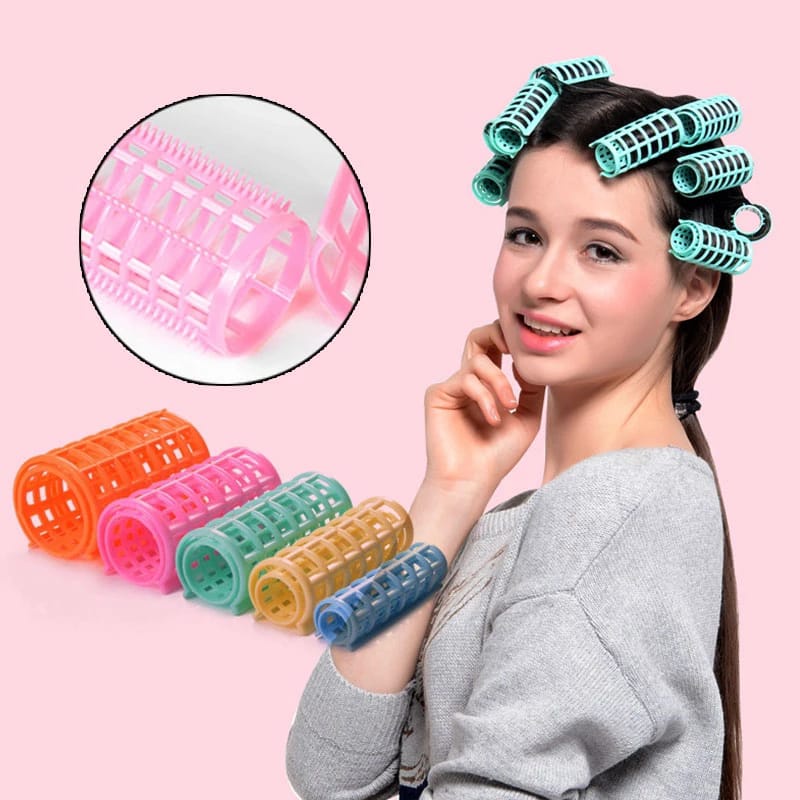 HAIR ROLLER/ ROLL RAMBUT VELCRO BESAR PONI/BANGS ISI 3 F886