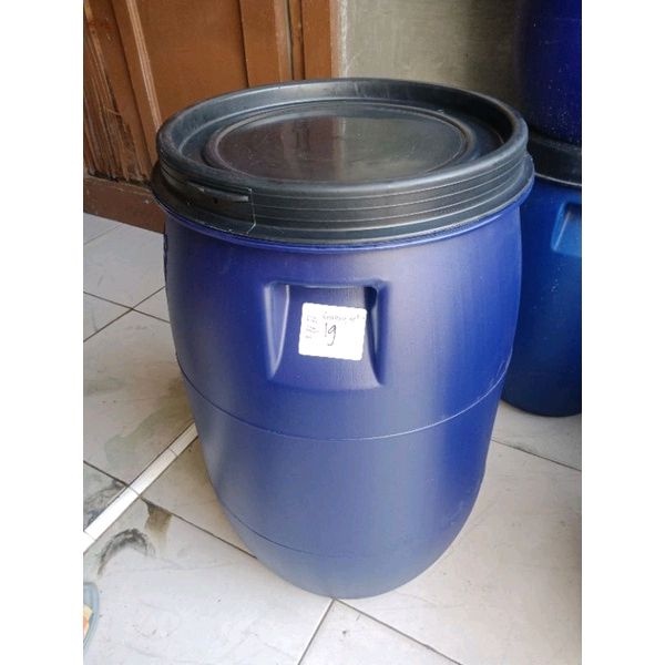 Tempatsampah/drum plastik TEBAL ukuran 60 liter