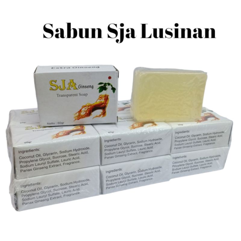 Sabun Sja Lusinan Whitening Bright Soap 12 pcs