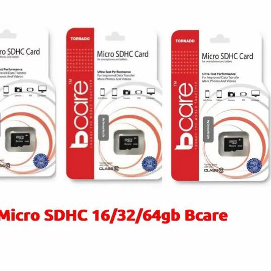 Bcare Micro SD 32 / 64 Memory Card MicroSD HC Class10 Kartu Memori - 64 gb