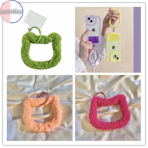 Tali lanyard Handphone portable Bahan plush anti Hilang