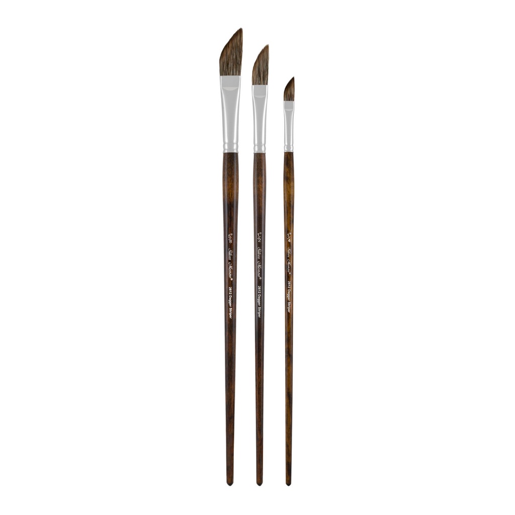 Alat Menggambar Kuas Lukis Kecil Silver Brush Monza® 2612 Dagger Striper Termurah Terlaris By Bali Artemedia