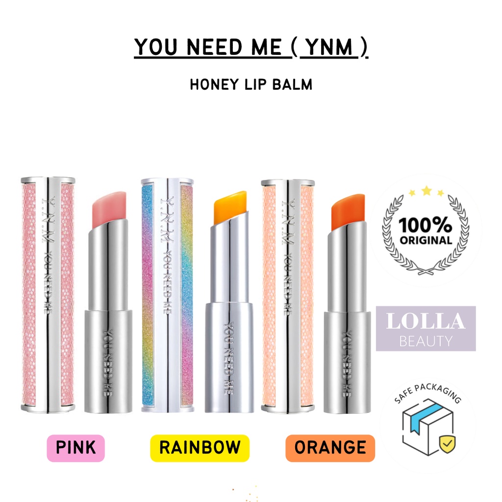 YOU NEED ME ( YNM ) - Honey Lip Balm