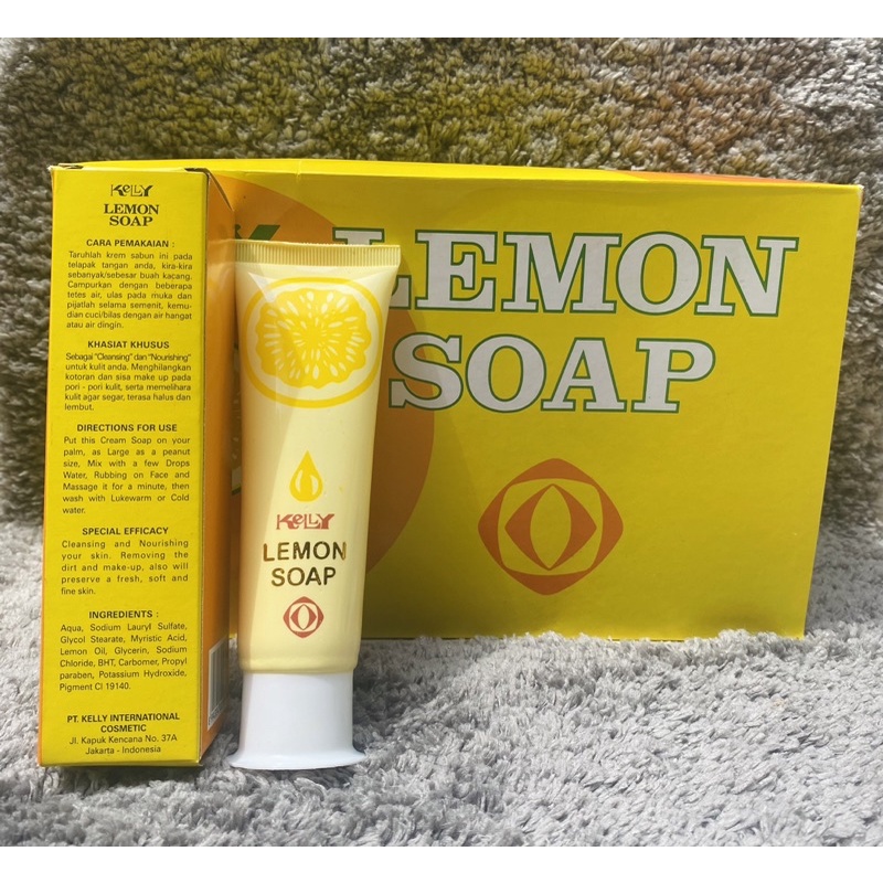 Kelly Lemon Soap 75gr (BESAR)