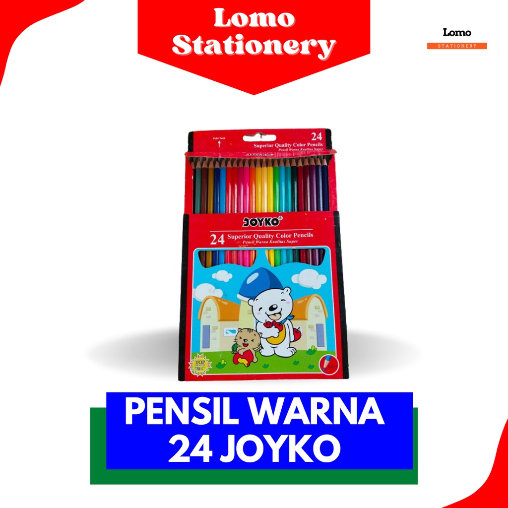 

NEW Pensil Warna Panjang Joyko CP-101 RBU