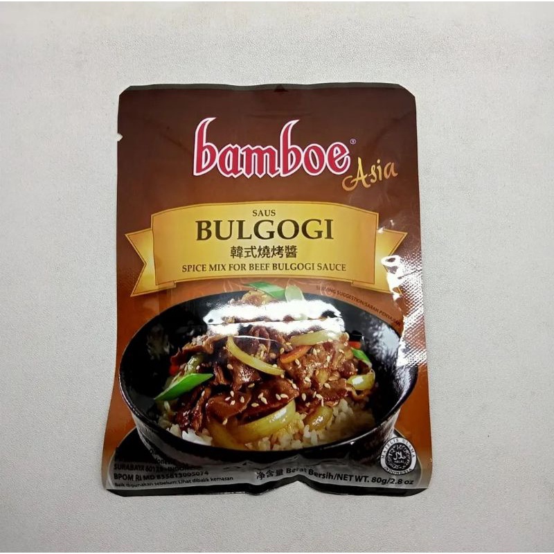 

BAMBOE SAOS BULGOGI