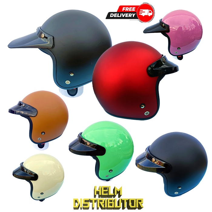 HELM BOGO DEWASA PET PANJANG, PET PENDEK BUAT DEWASA KUALITAS PREMIUM, UNTUK PRIA DAN WANITA COD