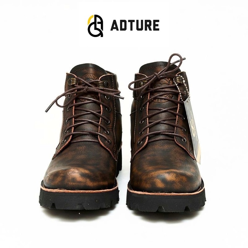 RQ-ADTURE  SEPATU BOOT KULIT ASLI