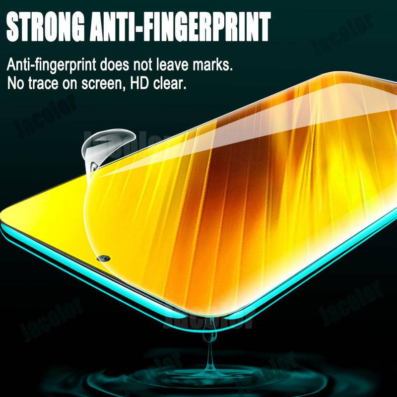 3pcs Film Hydrogel Pelindung Layar Untuk Xiaomi Poco X3 M3 Pro GT NFC 5G Water Gel