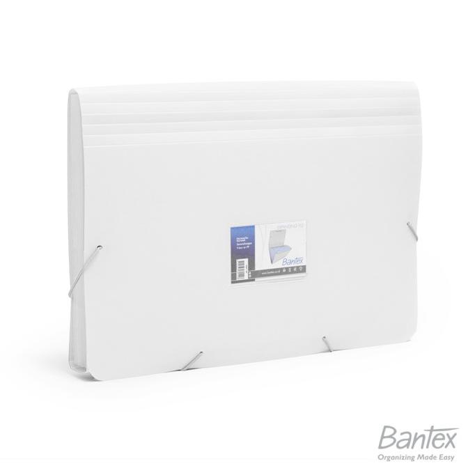 

Bantex Expanding File Folio White #3601 07