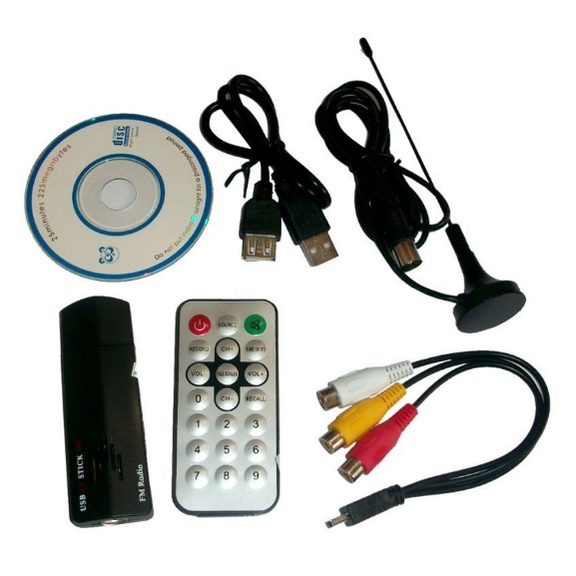 Gadmei TV Tuner USB Stick 380 - Hitam ( notebook / PC )