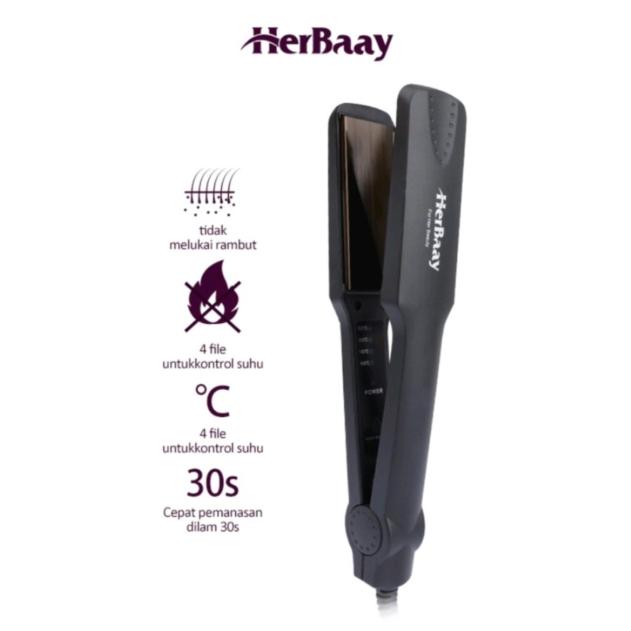 Herbaay Catokan Rambut Import 258 Profesional - Hitam