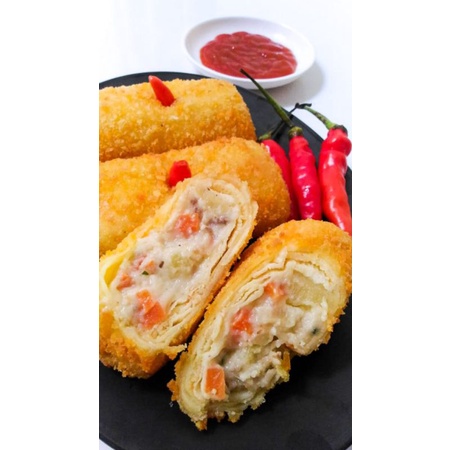 

Risol Mayo Matang / Risol Rogut / Risoles Matang/ Risol Mayones Goreng