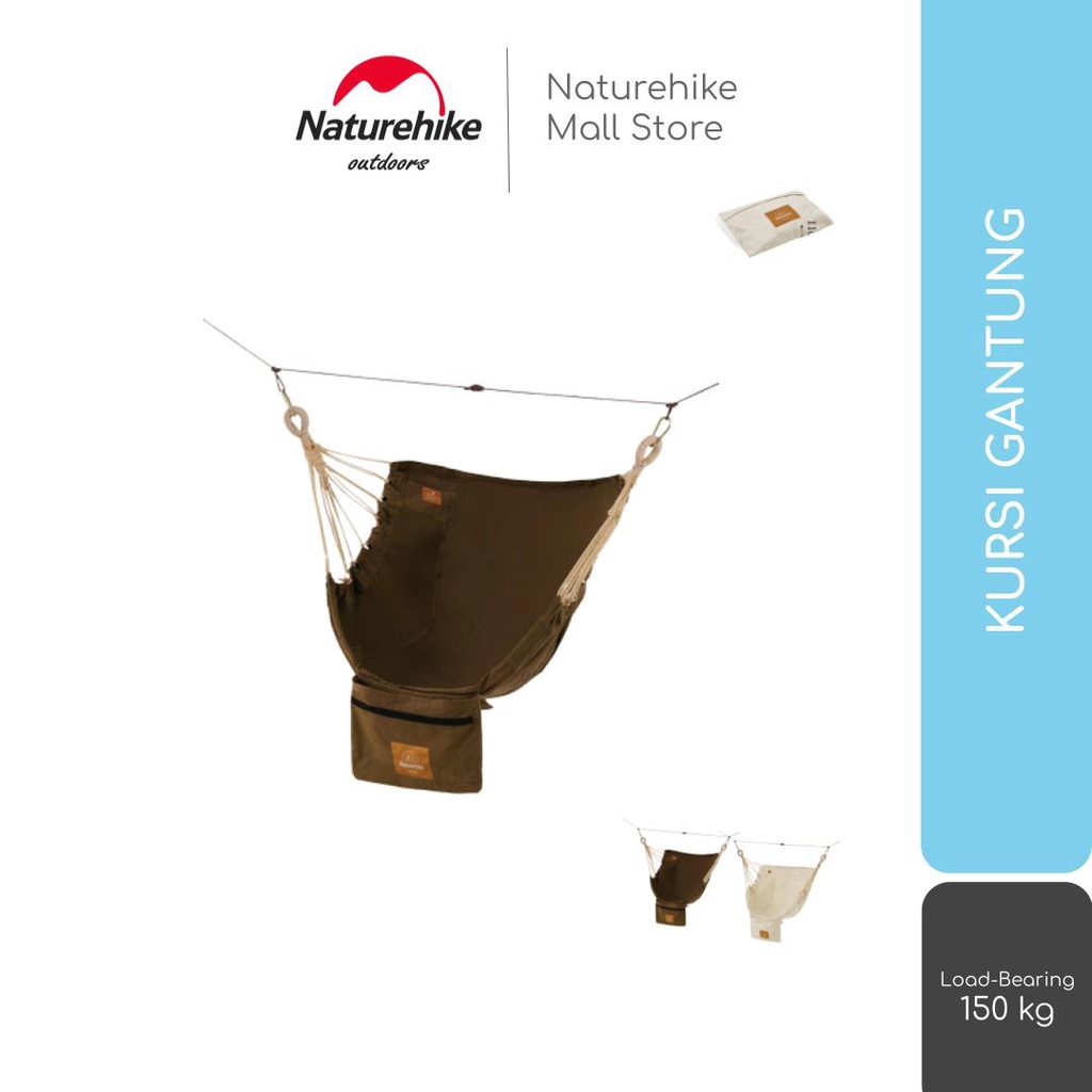 KURSI GANTUNG / AYUNAN / HAMMOCK CAMPING NATUREHIKE NH22DC003