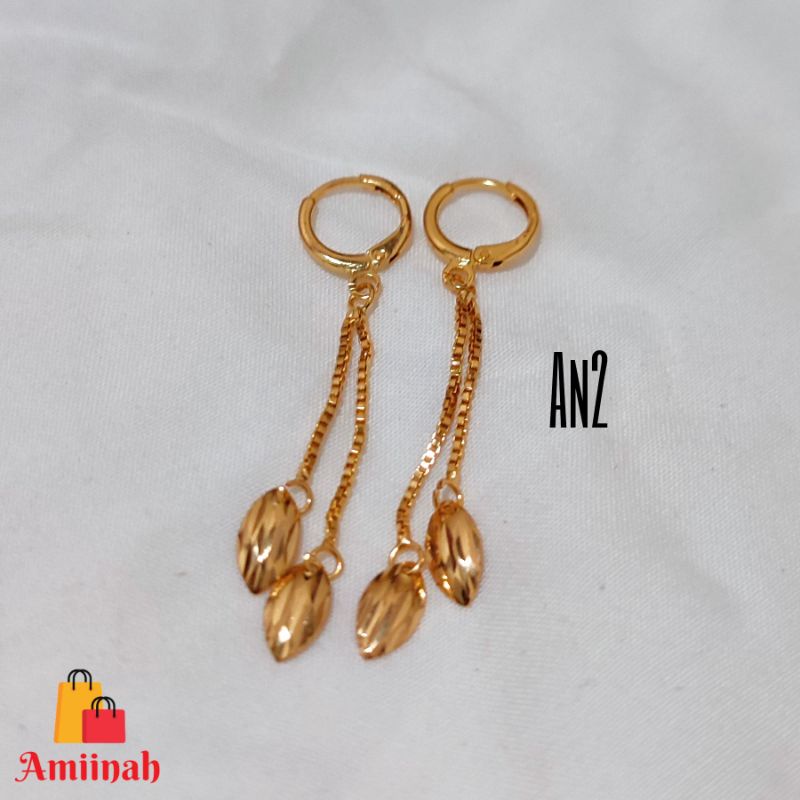 Anting Titanium Korea - Model Anting Emas - Anting Korea - Anting Emas