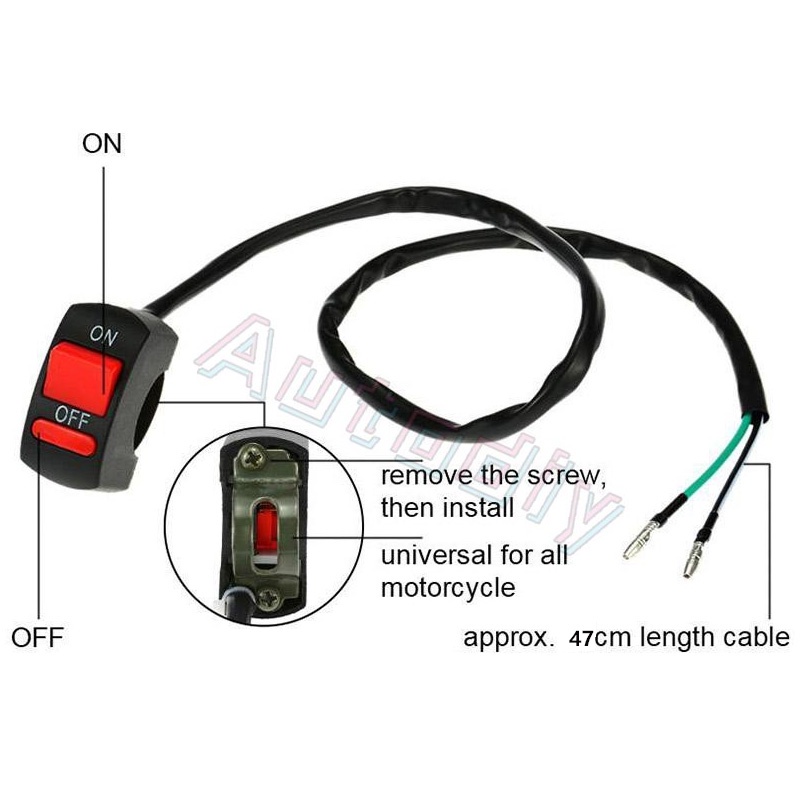 Saklar On / Off Universal Untuk Motor ATV