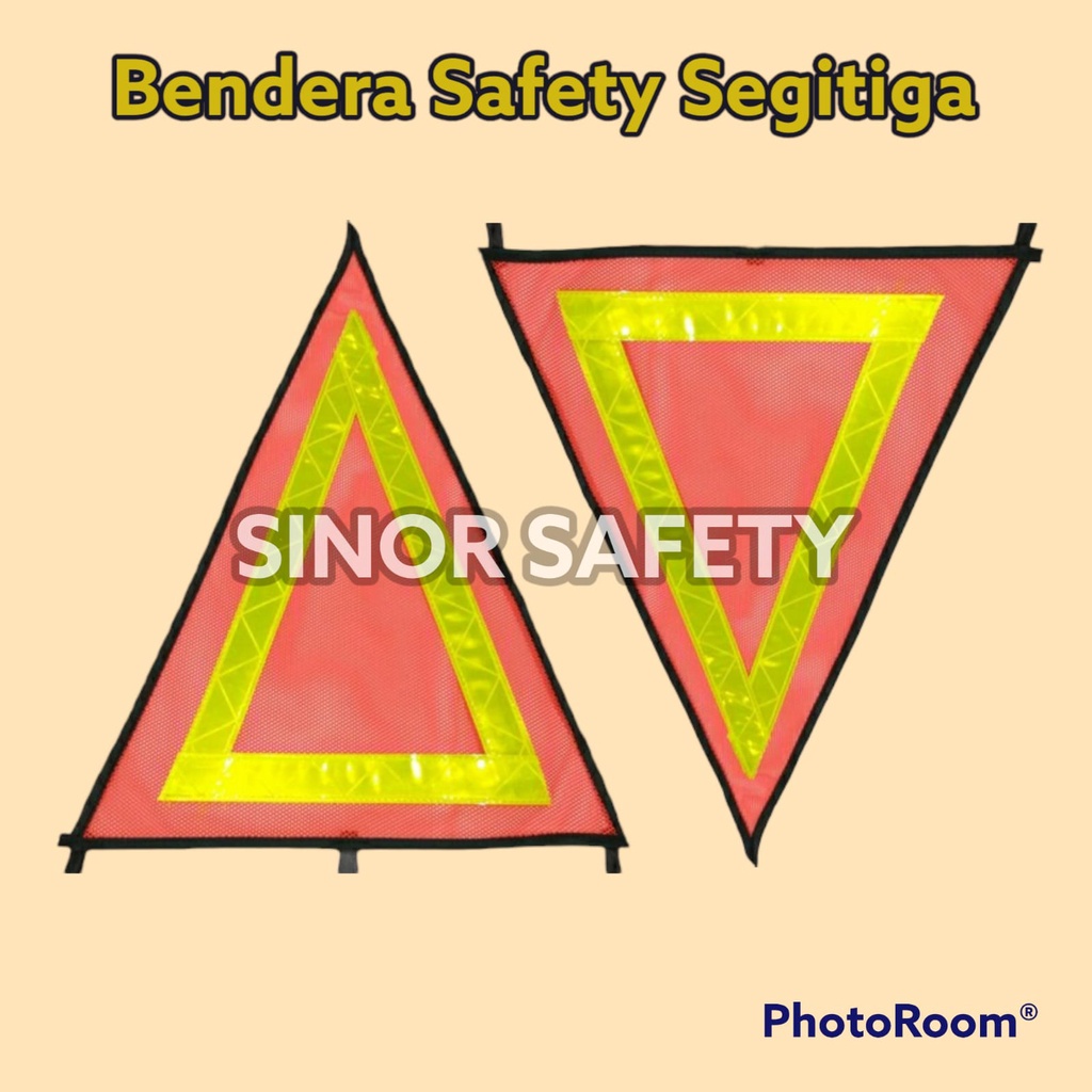 Bendera Jaring Segitiga Safety