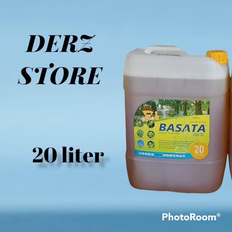 HERBISIDA GLIFOSAT 480 SL 20 LITER MERK BASATA, SEJENIS ROUNDUP