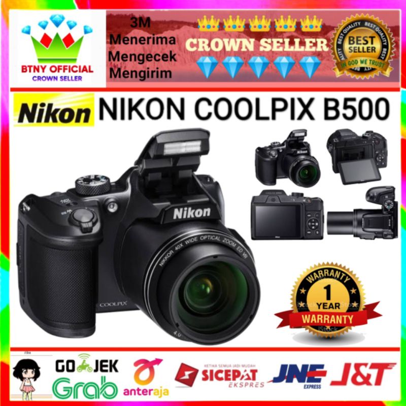 NIKON COOLPIX B500 KAMERA DIGITAL/NIKON COOLPIX B500 ZOOM Kamera Only