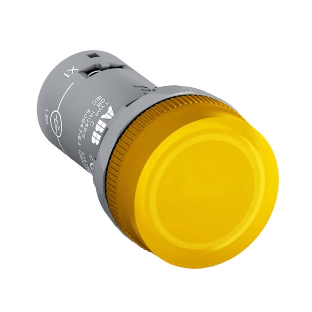 ABB Compact Pilot CL2-502Y Light Yellow LED 24V AC/DC 1SFA619403R5023