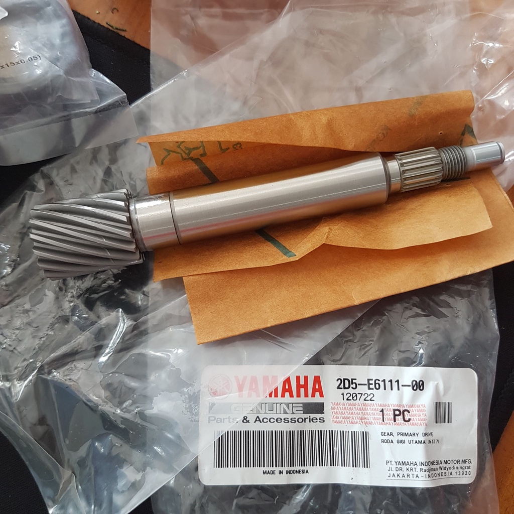 Jual AS PULLEY 2D5 MIO/FINO/SOUL 2D5-E6111-00 ORIGINAL YAMAHA | Shopee ...
