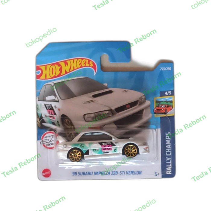 Hotwheels Hot Wheels SC Short Card - 98 Subaru Impreza 22B-STi TH NUSEL