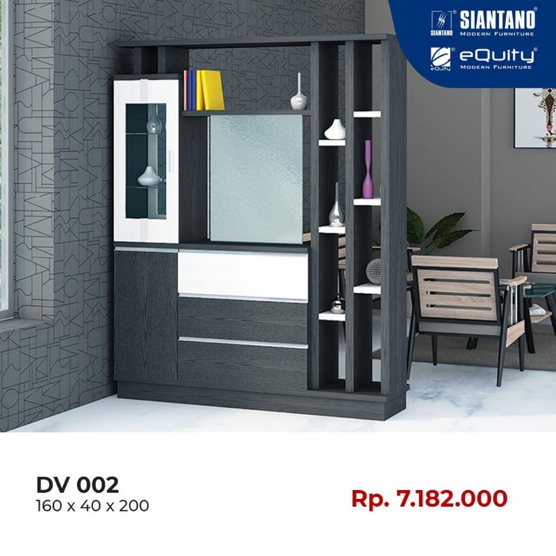 Lemari Penyekat Ruangan Sekat Divider Siantano DV 002