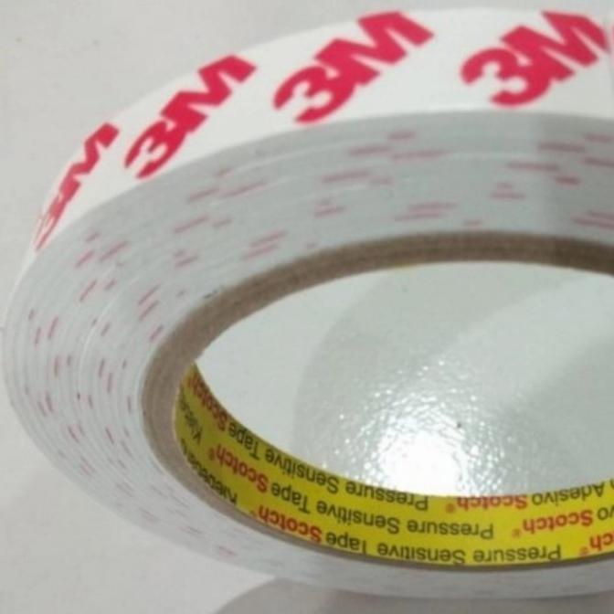 

VIRAL DOUBLE TAPE 3M PE FOAM PUTIH 24MMX4METER - PEREKAT 3M - LEM 3M PUTIH