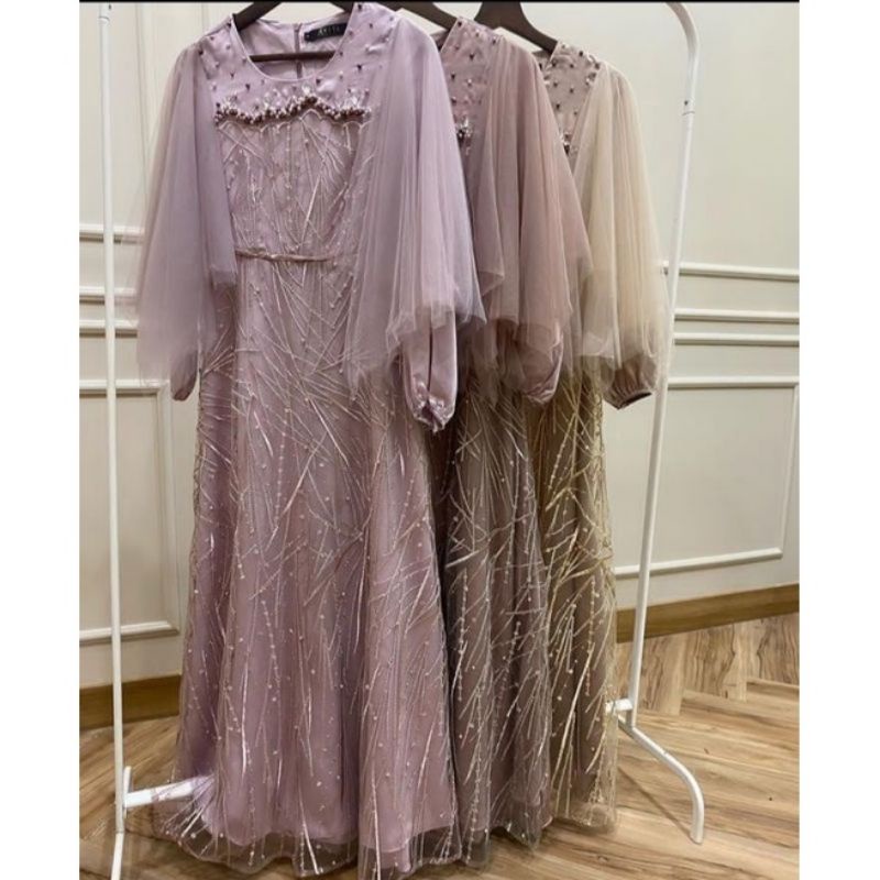 LUNA DRESS BY AKITA OFFICIAL Warna Rose