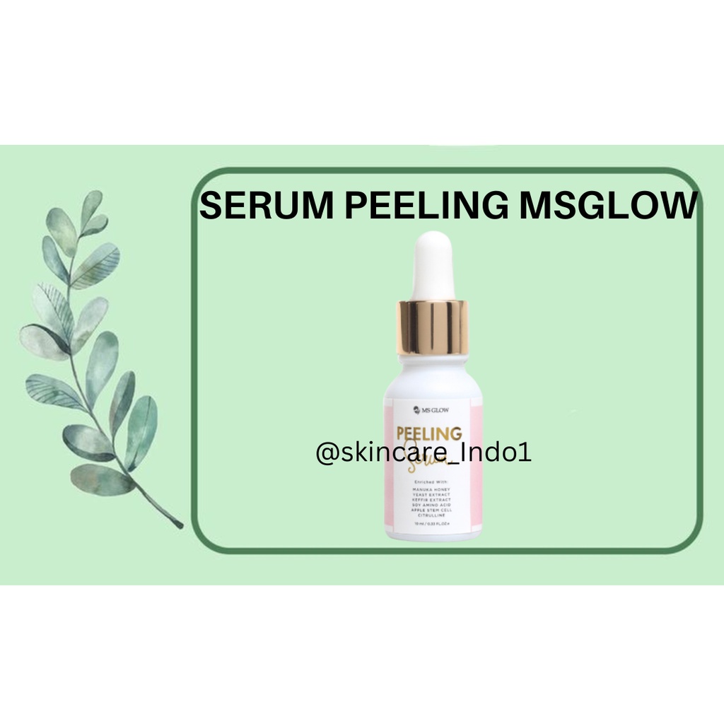 Jual Peeling Serum MS GLOW Peeling Serum (Mengangkat Sel Kulit Mati ...