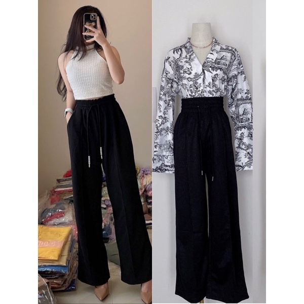 Celana kulot Bkk | celana kulot panjang bkk import | longpants bkk katun | celana import murah | pants bkk original