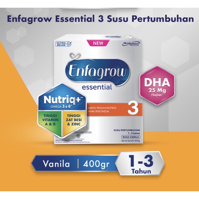 Preloved Barang Baru [NEW] Enfagrow Essential 3 400g