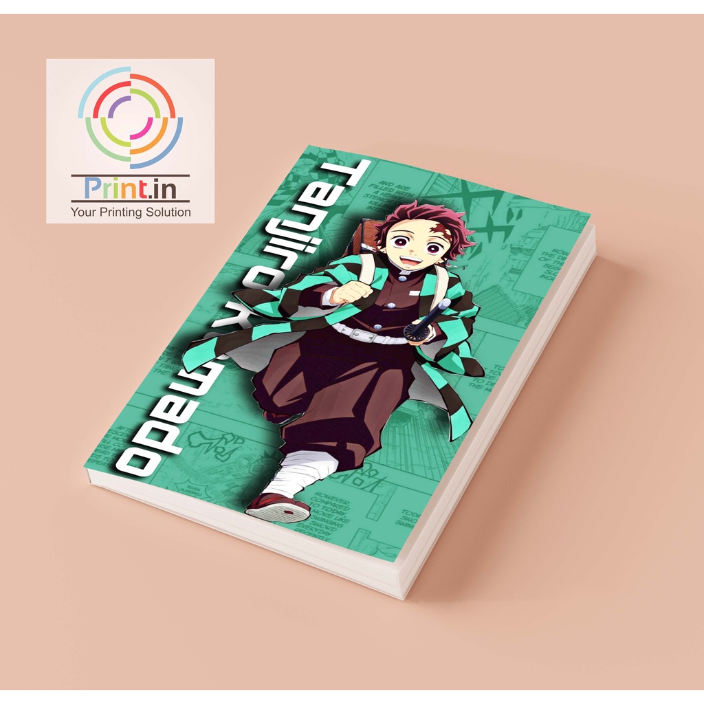

Notebook Karekter Anime Demond Slayer Tanjiro Komado Softcover