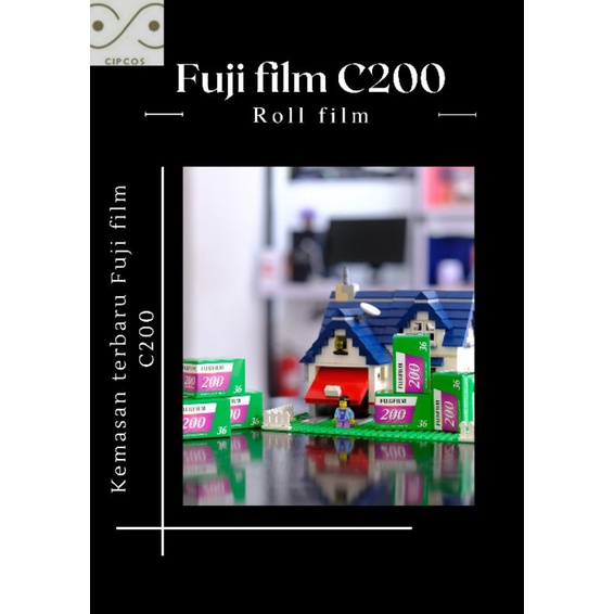ROLL FILM FUJIFILM C200 / ROLL FILM /KEMASAN TERBARU FUJI FILM C200