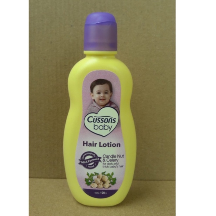 Jual Baby Hair Lotion Candle Nut & Calery 100ml losion rambut bayi