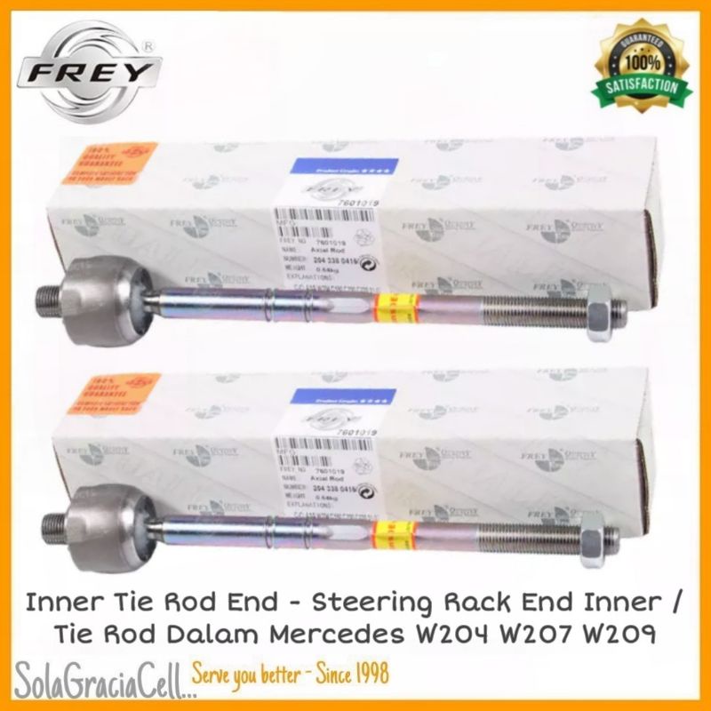Inner Tie Rod End / Tie Rod Dalam Mercedes W204 W207 W209 - 2043380415