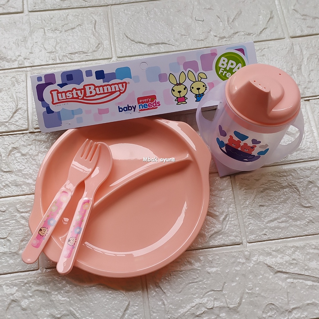 1 Set Tempat makan bayi / alat makan bayi / priring bayi / training cup bayi / sendok bayi / garpu bayi / tempat makan bayi / perlengkapan bayi baru lahir / piring bayi / piring anak / cangkir bayi / botol bayi