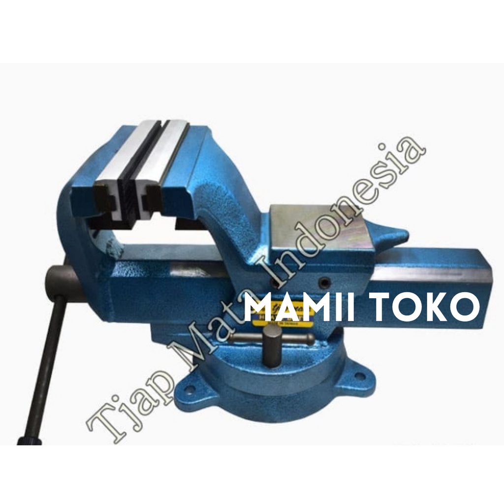 Catok Paron Ragum Catok Besi Putar Heavy Duty Bench Vise 6" Tjap Mata