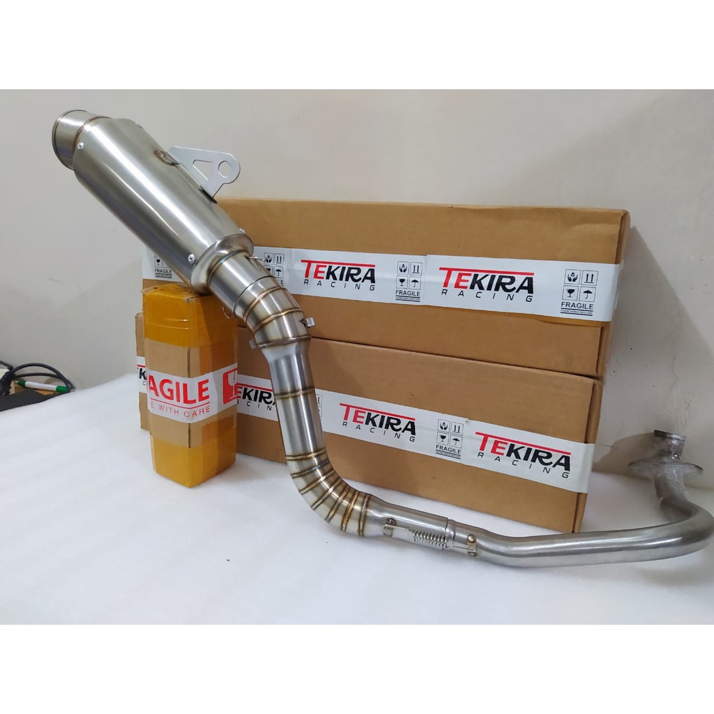 Sale Knalpot Racing Custom Copy Empush Shijiro All New Vario 150 125 110 Keyless Led Techno Bohlam