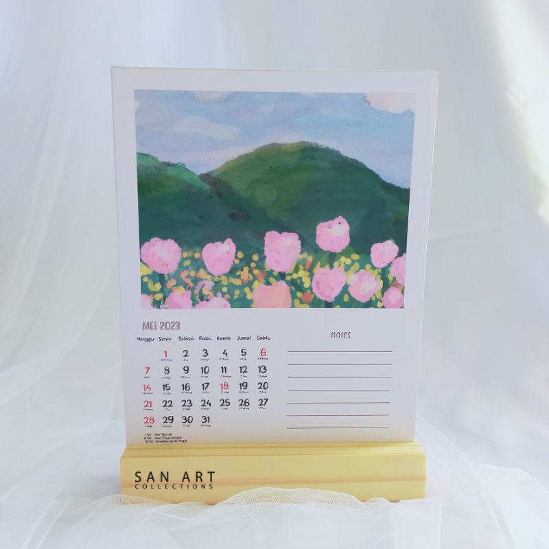

Kalender Meja 2023 Easthetic Murah