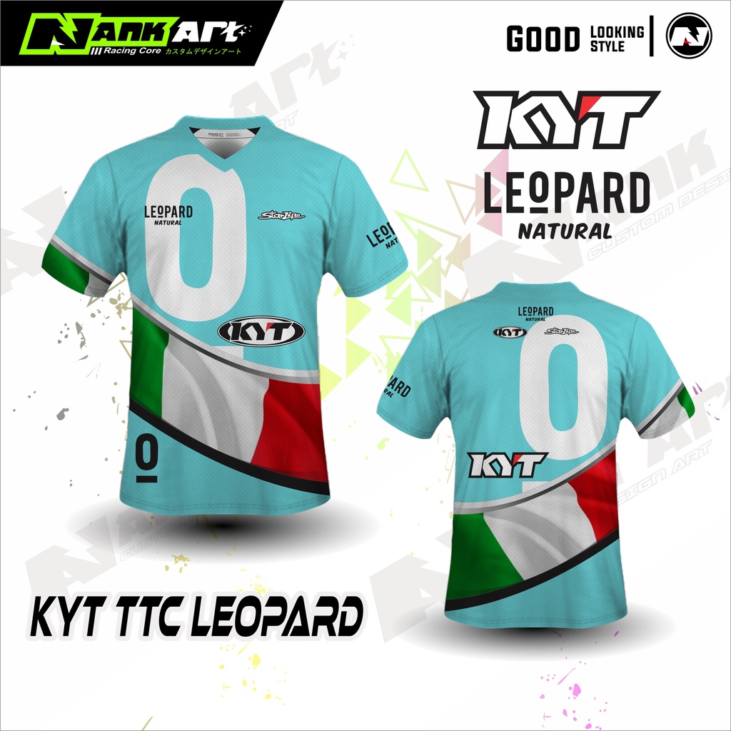 JERSEY KYT TT COURSE LEOPARD