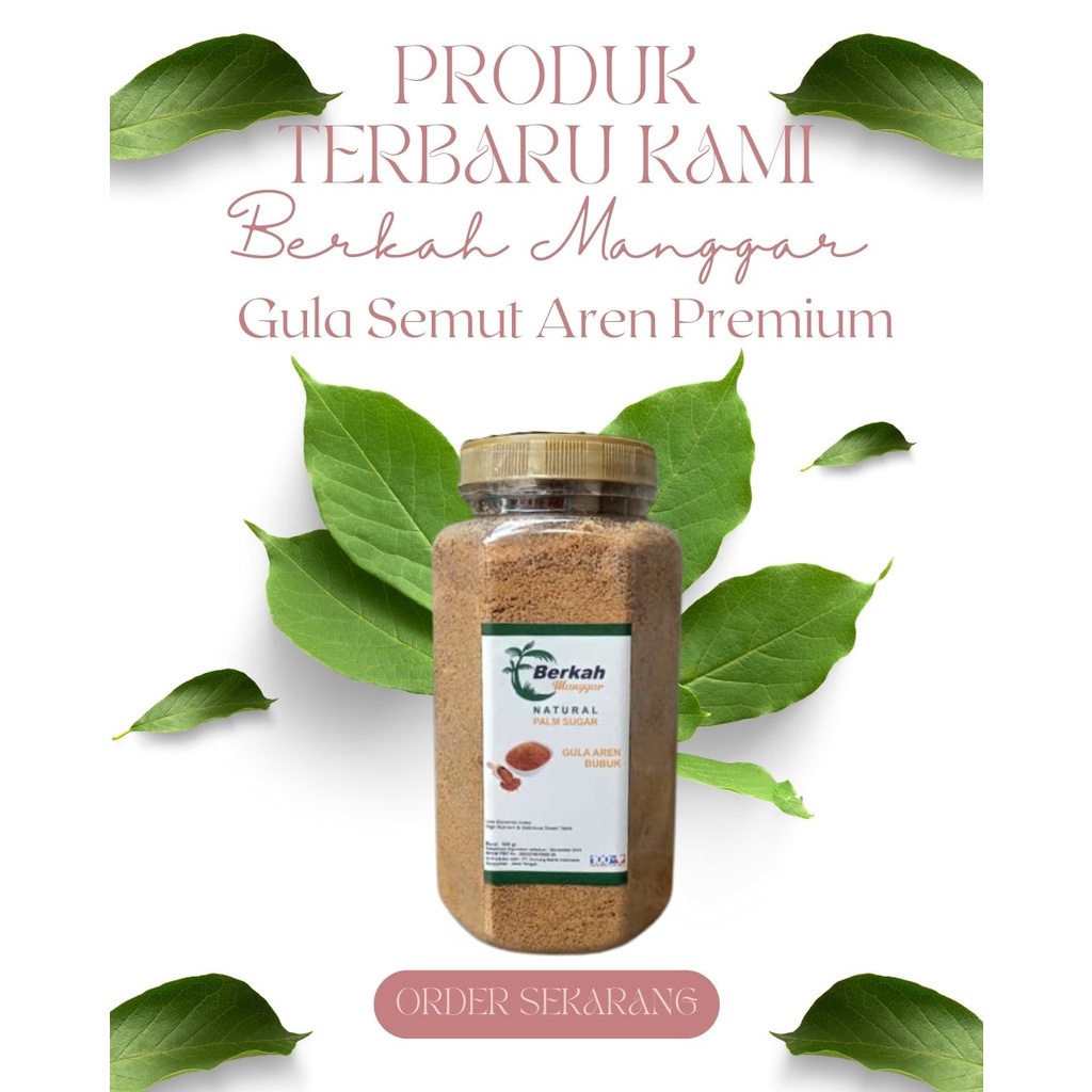 

Gula Semut Aren 500gr Premium Pack