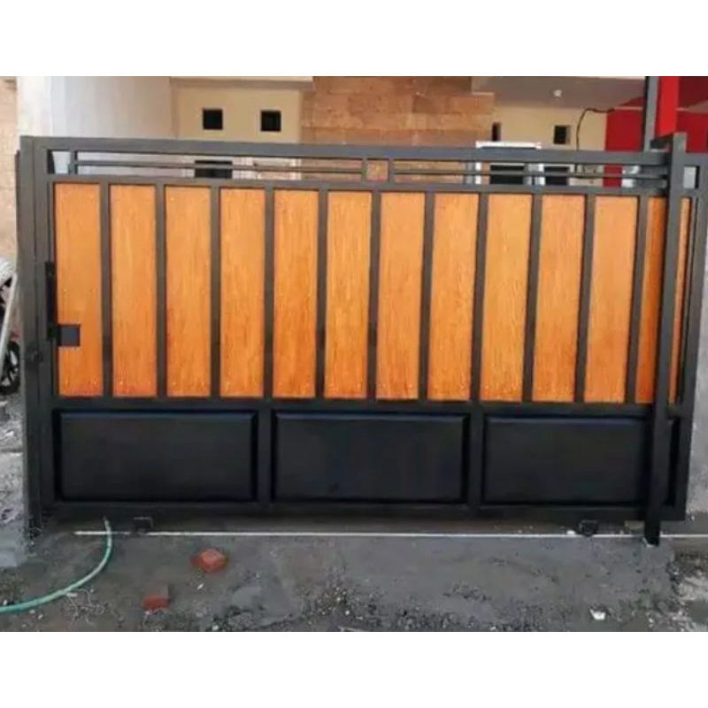 pintu pagar rumah minimalis