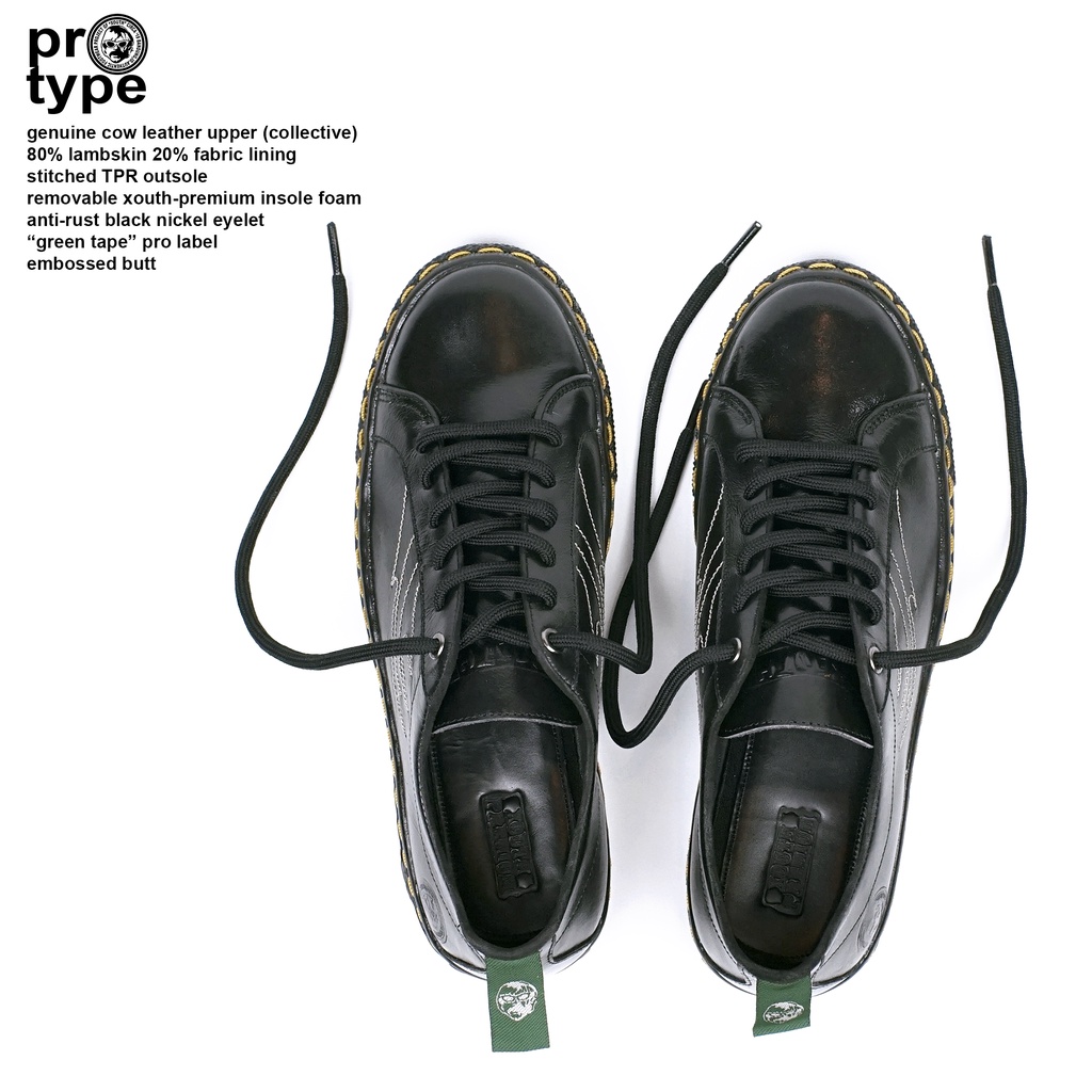 enema classic black - sneakers xouth